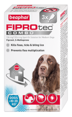 FIPROtec Combo Medium Dog 3 pipette
