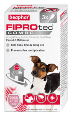 FIPROtec Combo Small Dog 3 pipette