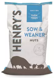 Henrys Sow & Weaner Nuts 20kg