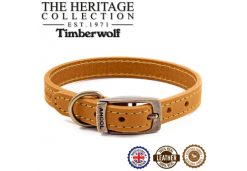 Timberwolf Leather Collar Mustard 26-31cm Size 2