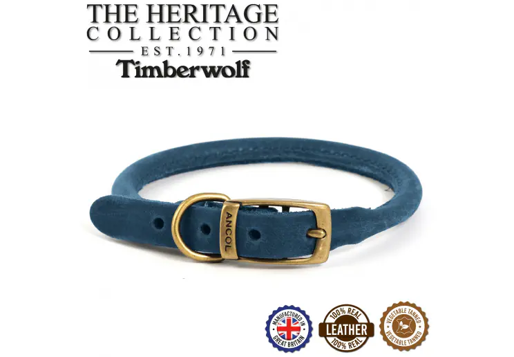 Timberwolf Round Collar Blue 35-43cm Size 4