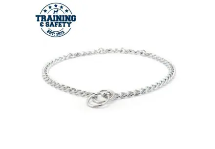 Medium Check Chain Collar 55cm Size 6