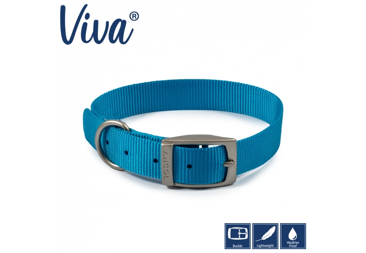Viva Collar Blue 39-48cm Size 5