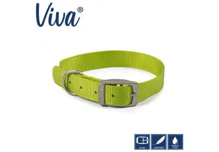 Viva Collar Lime 39-48cm Size 5