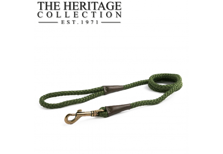 Heritage Rope Lead Green 1.07mx10mm