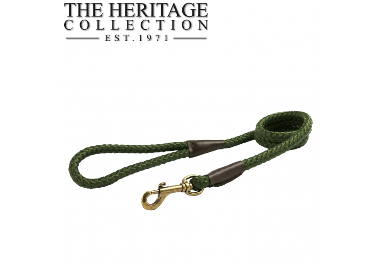 Heritage Rope Lead Green 1.07mx12mm