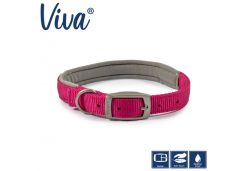 Padded Viva Collar Pink 50-59cm Size 7