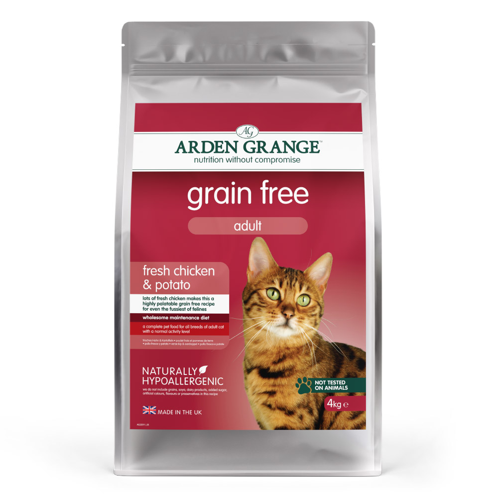 Arden Grange Cat Adult Chicken & Potato 4kg