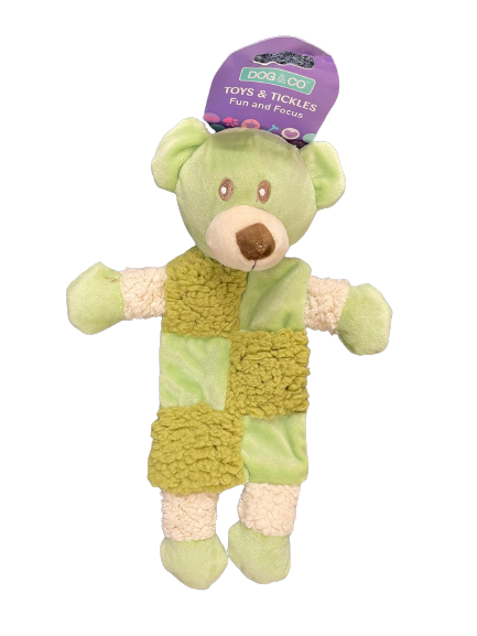 H B bear and dog with multiple squeakers Dog Toy mixed