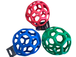 H&B 13cm TPR holey ball (mixed)