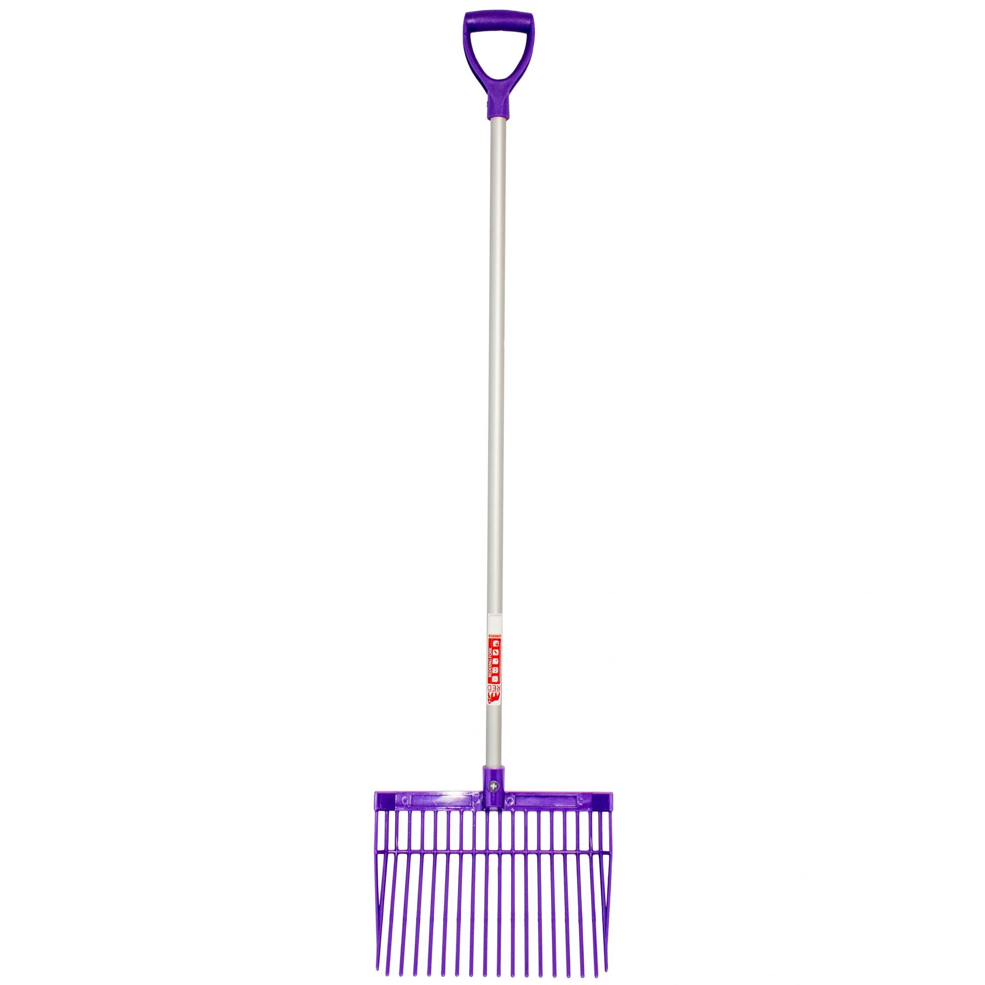 Red Gorilla D Handle PC Bedding Fork Purple
