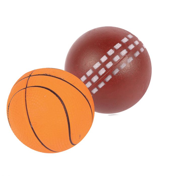 Rubber Sports Balls Dog Toy