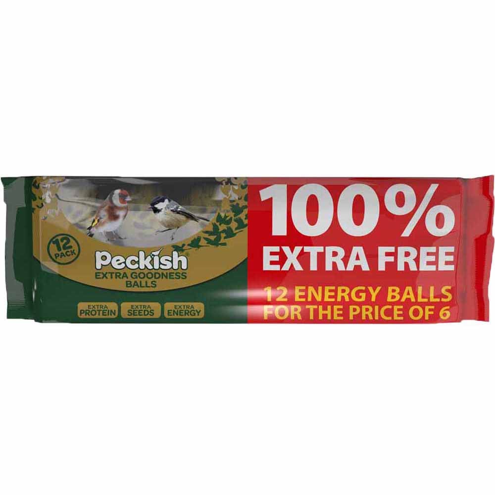 Peckish Extra Goodness Energy Ball 6pk +6 Free