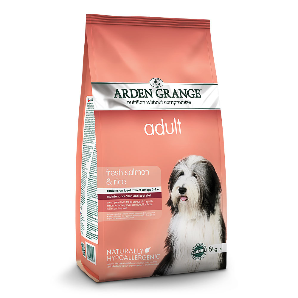 Arden Grange Dog Adult Salmon & Rice 6kg