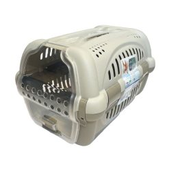 Rhino Clear Door Pet Carrier Mocha 51x34.5x33cm