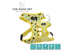 Sunflower / Yellow Check Reversible Harness L