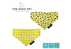 Sunflower / Yellow Check Patterned Bandana