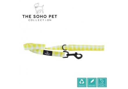 Yellow Check Patterned Lead