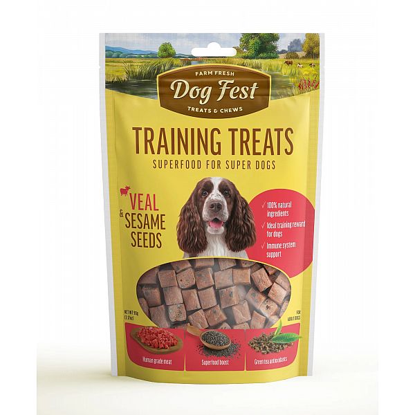 Pet Fest Training Dog Treats Veal & Sesame Seeds