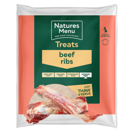 Natures Menu  Beef Ribs (x2)