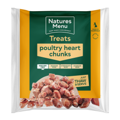 Natures Menu  Poultry Heart Chunks 1kg