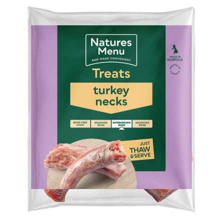 Natures Menu  Turkey Necks (x2)