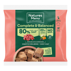 Natures Menu 80% Beef Nuggets 1kg