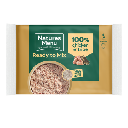 Natures Menu  100% Chicken & Tripe Block 400g