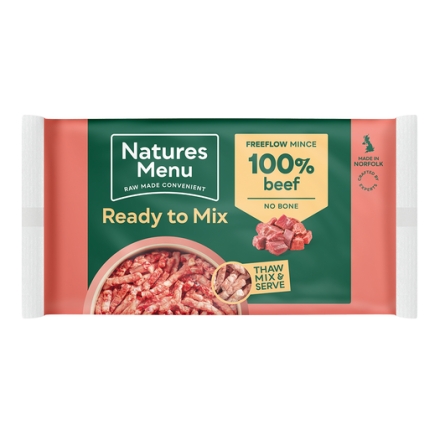 Natures Menu 100% Beef Freeflow 2kg