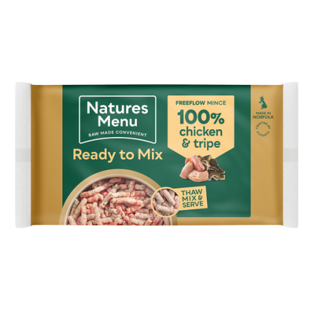 Natures Menu  100% Chicken & Tripe Freeflow 2kg