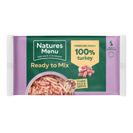Natures Menu  100% Turkey Freeflow 2kg