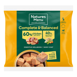 Natures Menu 60% Chicken & Salmon Nuggets 1kg