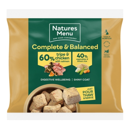 Natures Menu 60% Tripe & Chicken 1kg