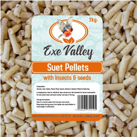 Exe Valley Insect Suet Pellets 2kg