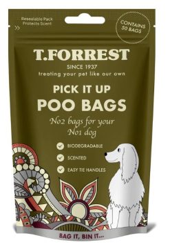 T Forrest Biodegradable Poo Bags, 50'S