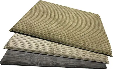 H&B Fabric Padded bed / Mat (mixed colours)