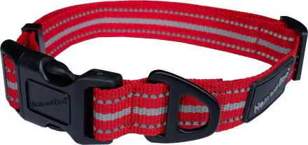 H&B sports collar adj large Red