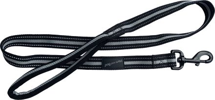 H&B sports padded lead 1" x 120 black