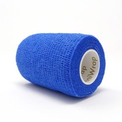 Aniwrap Cohesive Bandage - Plain Blue 7.5cm