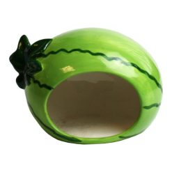 Small Animal Ceramic Hideout Watermelon
