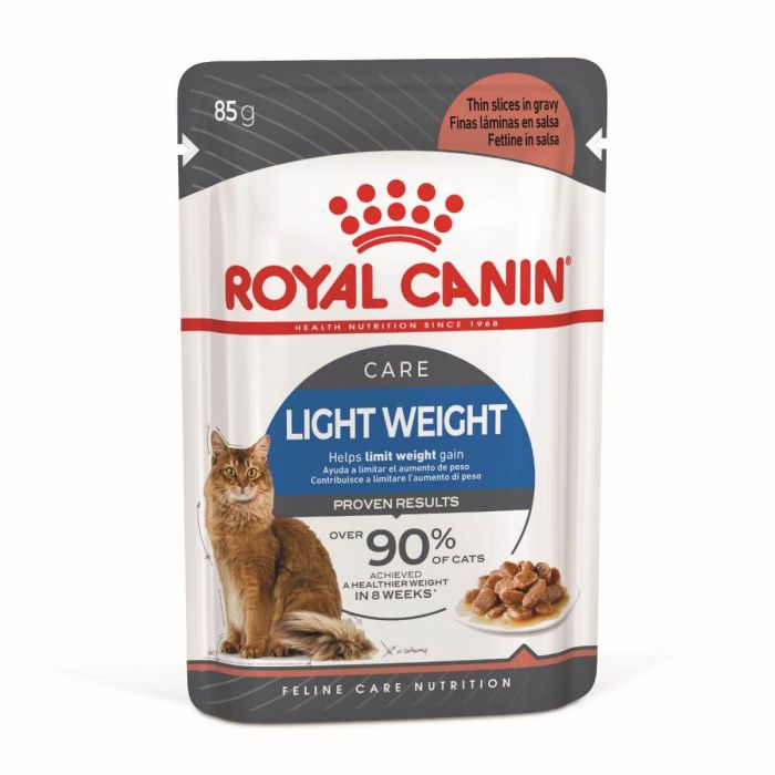Buy Royal Canin Cat Wet Light Weight Care Gravy 12 x 85g Save