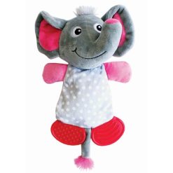 Little Rascals Play Teether Elephant Dog Toy