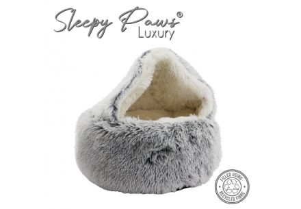 Plush Cove Dog & Cat Bed