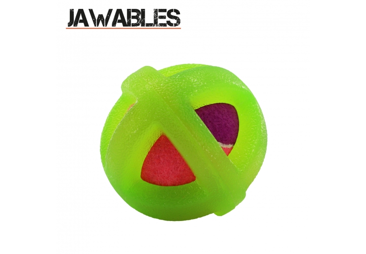 Jawables Framed Tennis Ball Dog Toy