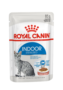 Royal Canin Cat Wet Indoor Gravy 12 x 85g