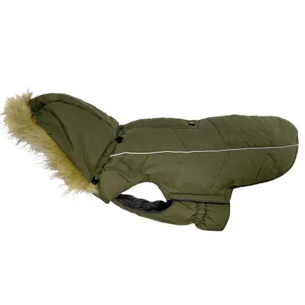 Green Parka Jacket / Coat X-Sml