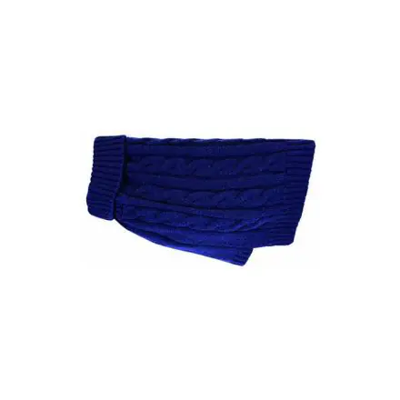Charlton Cable Knit Jumper Midnight Blue Sml