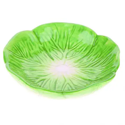 Green Leaf Small Animal Bowl