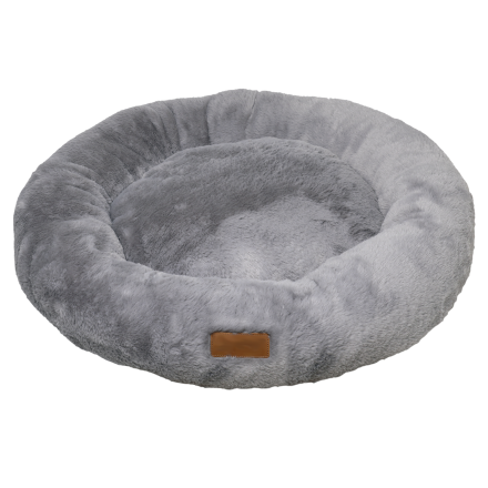 Round Teddy Bed - Pebble 55x55x15cm