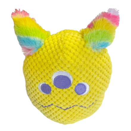 Waffle Monster - Yellow Dog Toy